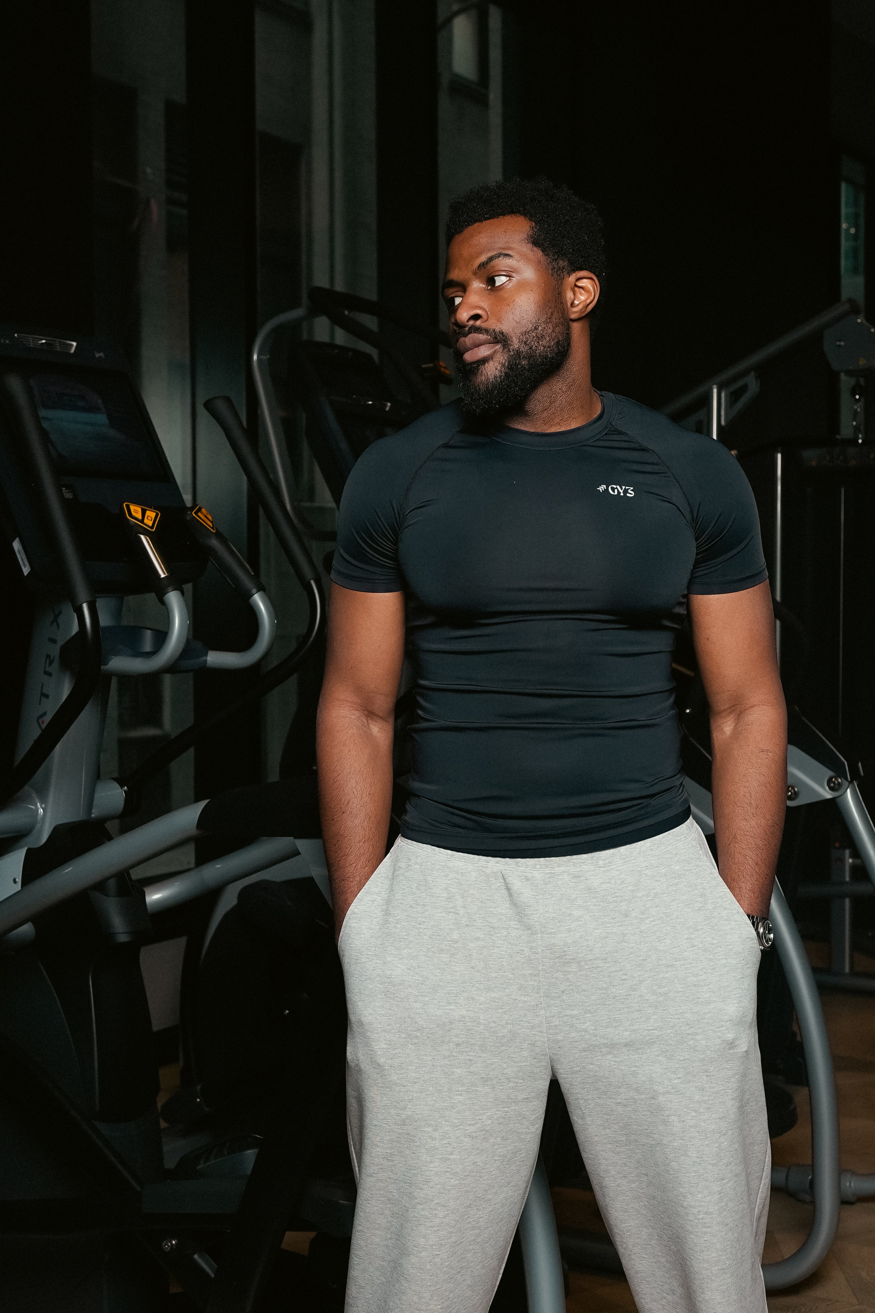 risen compression tee